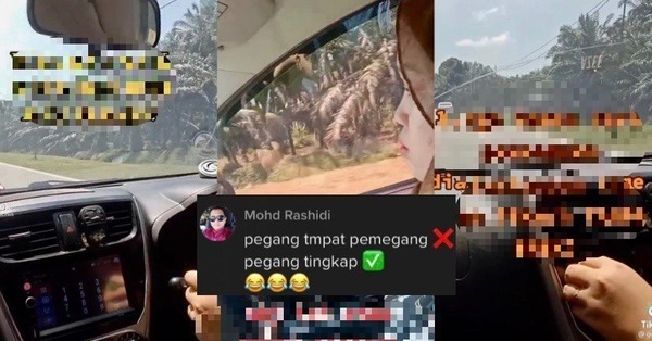 [VIDEO] Cuak Mari quand sa femme conduit une voiture, une fois après avoir été «en colère», gardez le silence
