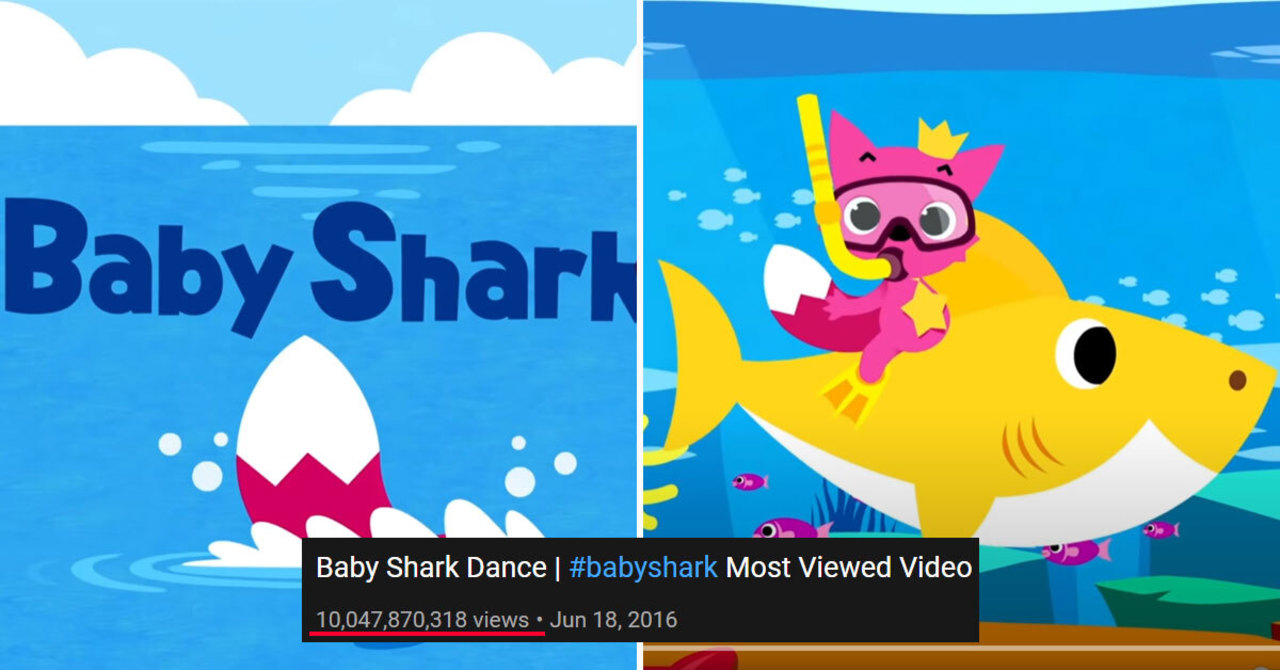 Baby Shark' Makes  History With 10 Billion Views