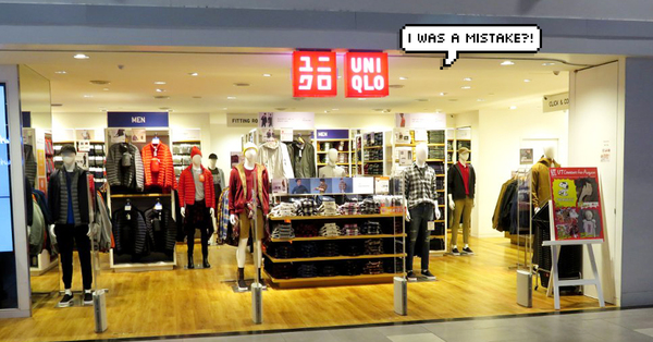 The Name For UNIQLO Was Actually A Spelling Mistake