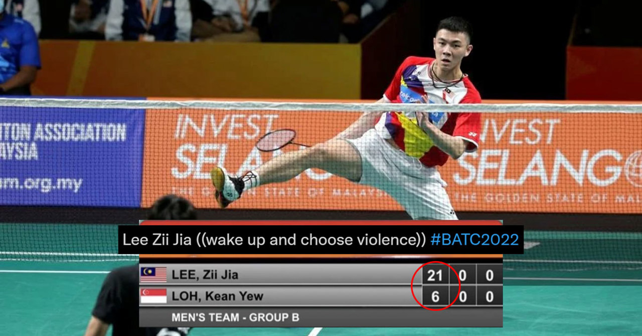 Lee Zii Jia Woke Up and Chose Violence/