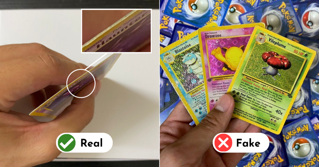 6 Easy Ways To Tell If Your Pokémon Cards Are Real Or Fake