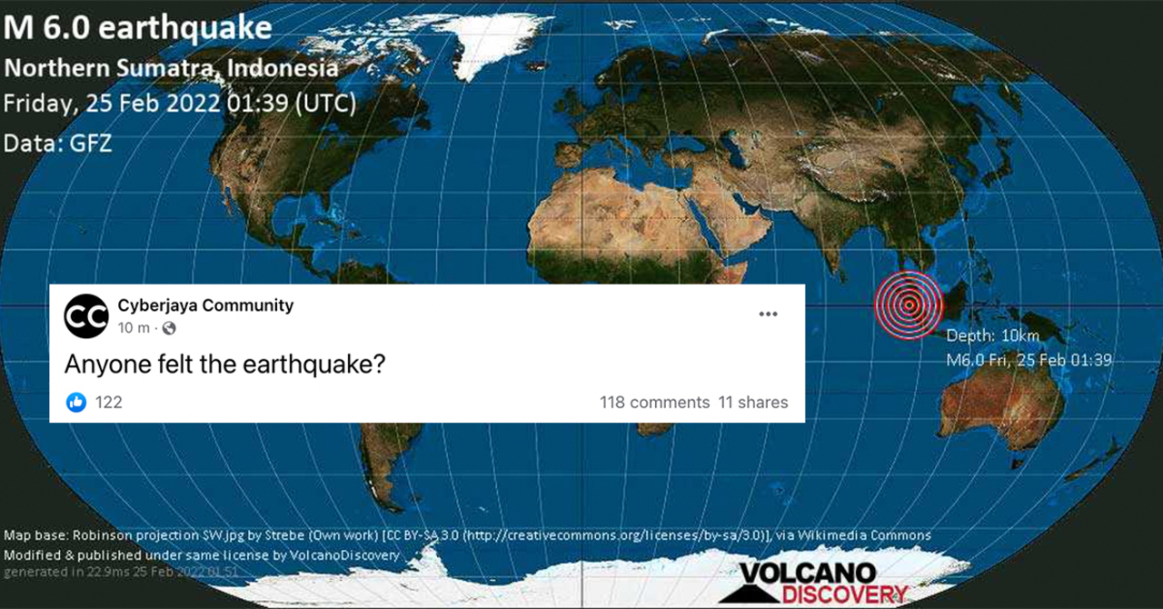 Earthquake kl