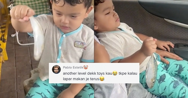 "Je veux être en colère mais je dois être patient" – Mak Pasrah Anak Meragam Bawa Ikan Jalan-Jalan Naik Kereta