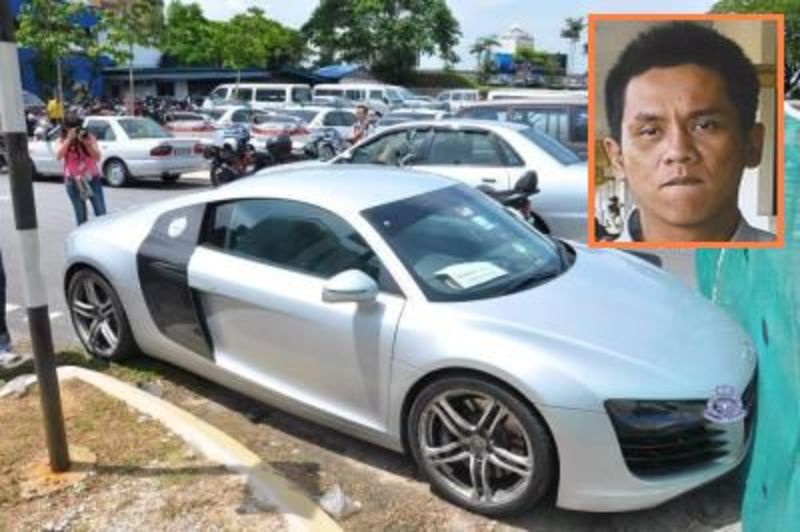 This Serial Luxury Car Thief Has Stolen An Audi R8, Audi