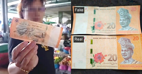 Police Warn Of Fake RM20 Notes After 14 Hawkers Are Paid With ...