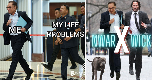 Memes Of Anwar Running Into Parliament