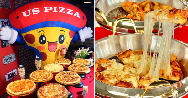 US Pizza's All-You-Can-Eat Pizza Buffet For RM39 Per Pax