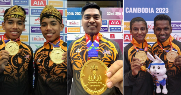 Malaysian Athletes Snatch 30 Medals Over The Weekend At The 2023 Sea Games