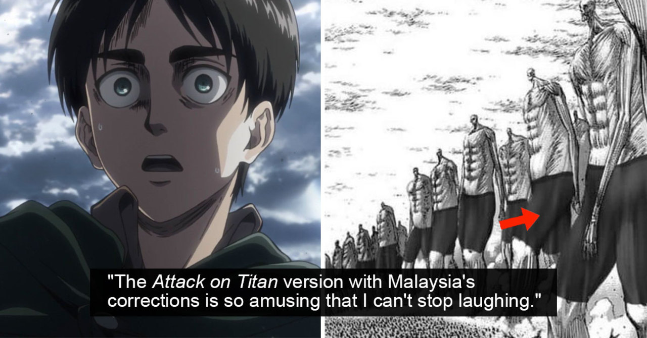 Malaysia Censors 'Attack On Titan' With Underwear