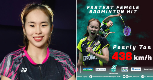 Pearly Tan Breaks Guinness World Record With Fastest Badminton Smash In ...