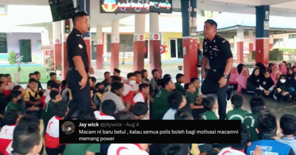 Budak Sekolah Teruja Tengok Abang Polis Bagi Ceramah Motivasi Penuh ...