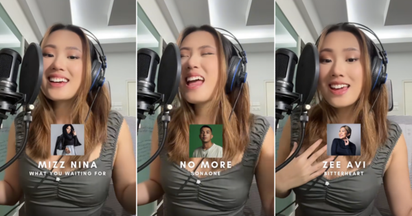 Malaysian Singer Does Renditions Of Local Hits From The 2000s & We're 