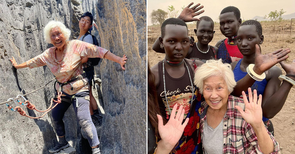 79 Year Old Woman Fulfills Lifelong Dream By Travelling To Every Country In The World