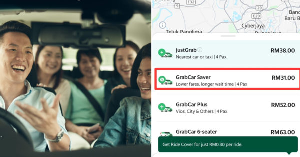 You Can Save More With GrabCar Saver Option, As Long As You Don't Mind Waiting