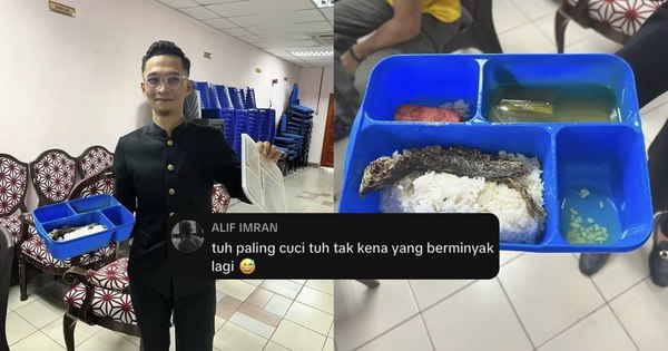 3 Tahun Makan Lauk Sama, Pemuda Ini Kongsi Menu Tengah Hari Di Sekolah ...