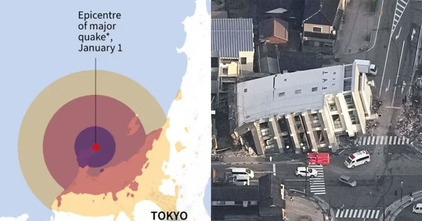 Over 100 000 People Ordered To Evacuate After 7 6 Earthquake Hit Japan