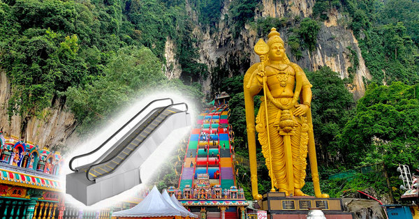 Batu Caves To Have An Escalator By End Of This Year