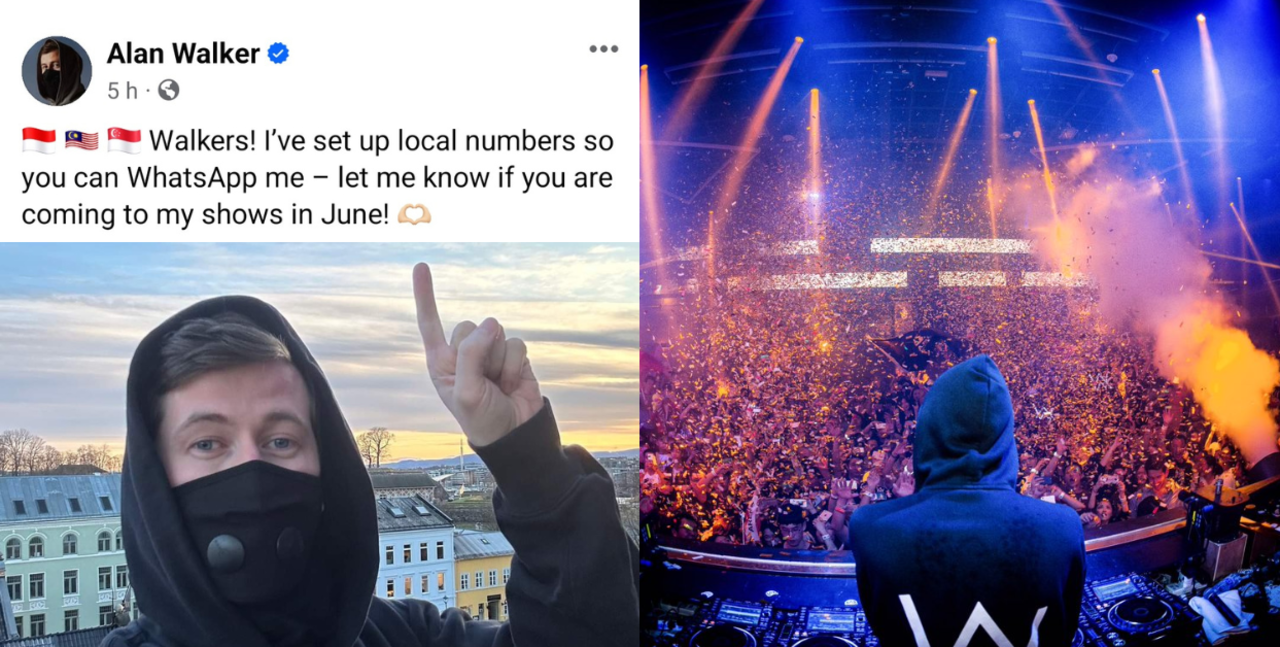 International DJ Alan Walker Reveals Phone Number Online, Gets Flooded By  Malaysian Fans