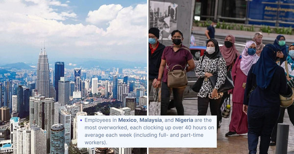 马来西亚在 60 个国家中工作与生活平衡最差国家中排名第二 – SAYS