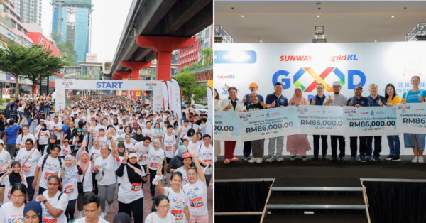 Sunway Raises RM430K For Charity After Successful Run Co-Organised With Rapid KL