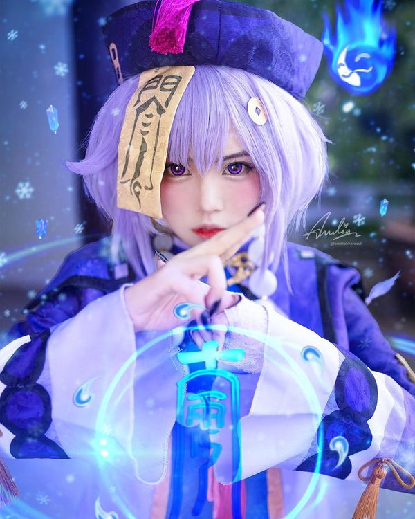 Amelia Khor as Qiqi from 'Genshin Impact'