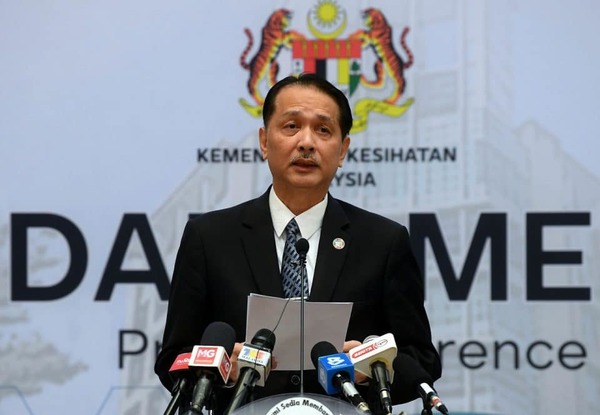 Ketua Pengarah Kesihatan, Tan Sri Dr Noor Hisham Abdullah.