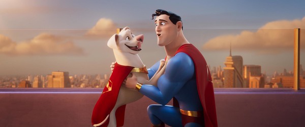 Film still from DC League of Super-Pets (2022).