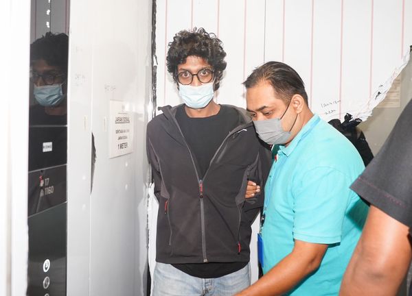 The accused, Alexander Navin Vijayachandran.