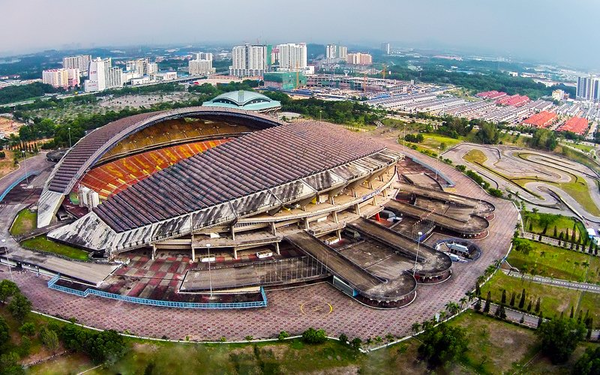 The Shah Alam Stadium in Seksyen 13.