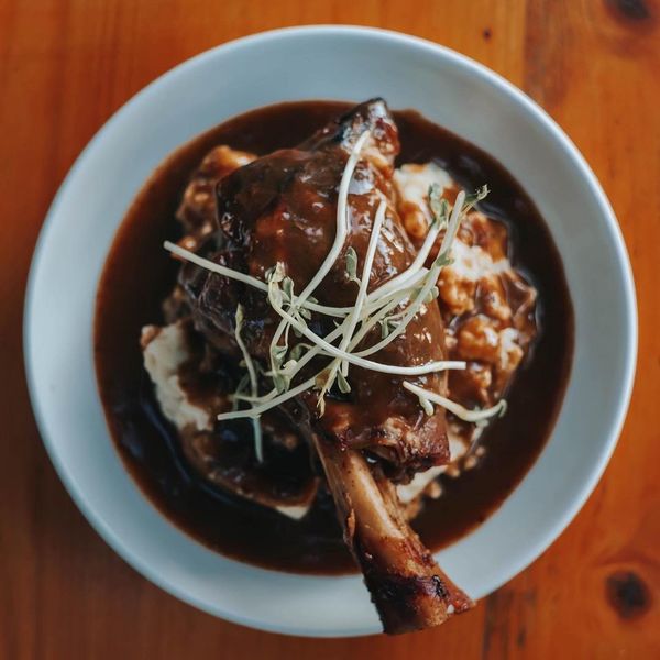 Lamb shank by Deuk Smokehouse