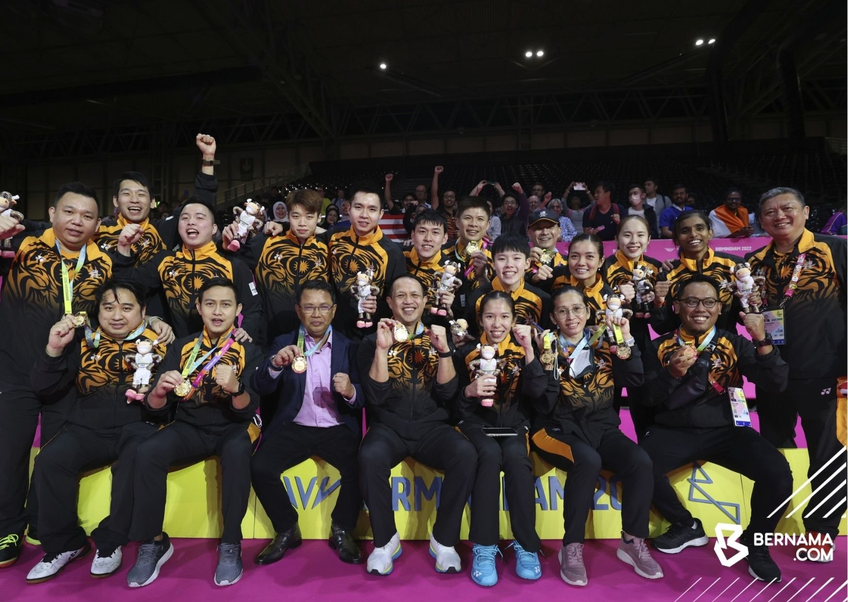 Malaysias Badminton Mixed Team Bags 3rd Gold At 2022 Commonwealth Games