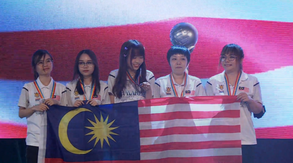 Malaysian women's DOTA 2 team Grills Gaming won the gold medal in the grand finals of the 'DOTA 2' tournament at the Commonwealth Esports Championship.