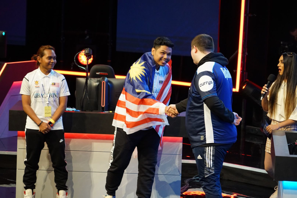 Nor Haikal Noh won the gold medal in the grand finals of eFootball at the Commonwealth Esports Championship.