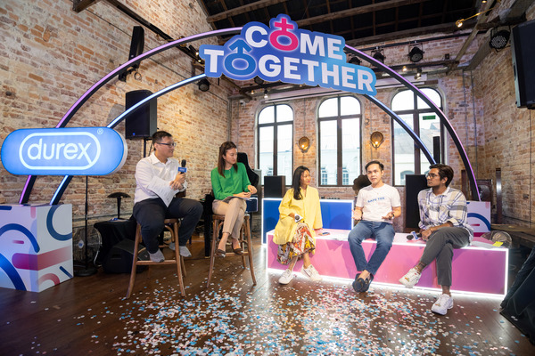 Durex Malaysia's launch of its #COMETOGETHER campaign on Tuesday, 9 August.