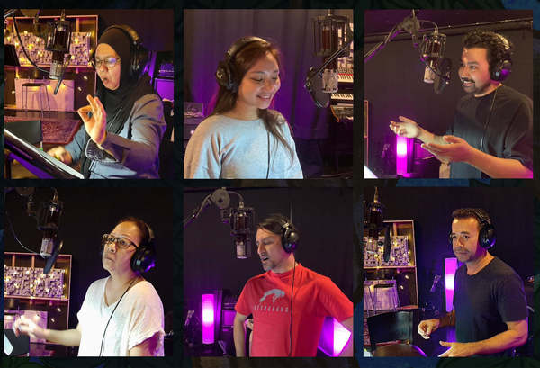 Some of the voice actors for Walinong Sari (2022).