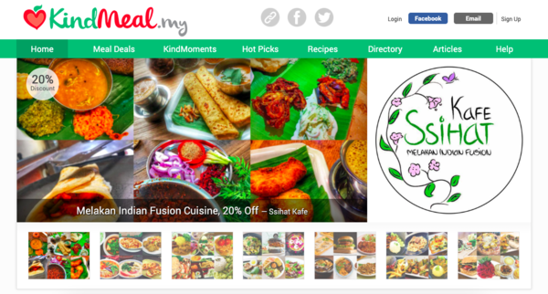 KindMeal.my homepage.