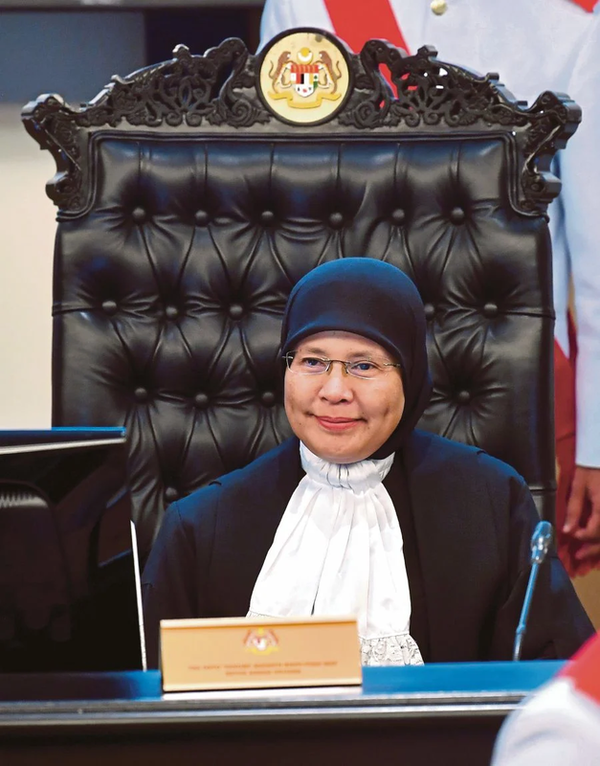 Chief Justice Tun Tengku Maimun Tuan Mat.