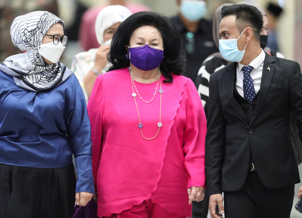Rosmah at the Federal Court in Putrajaya on 23 August 2022.