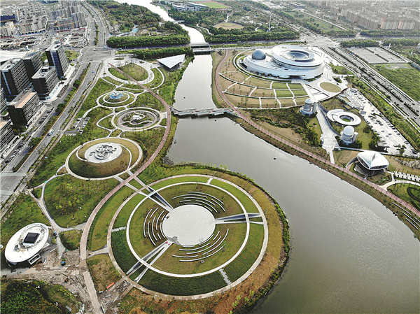 A sponge city in Shanghai