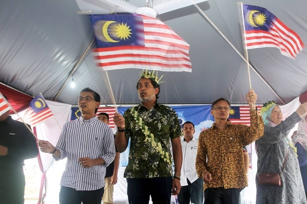 Health Minister Khairy Jamaluddin at the Merdeka@Parlimen event in Rembau on Sunday, 11 September.