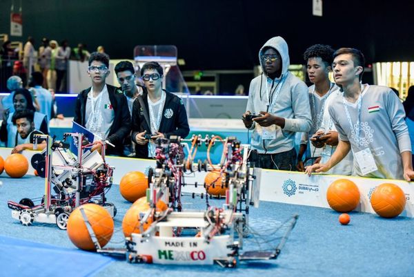 The 2019 FIRST Global challenge in Dubai.