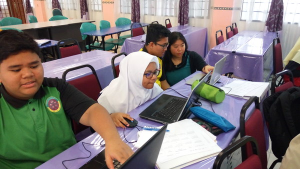 Yoon taught at a secondary school in Penang.