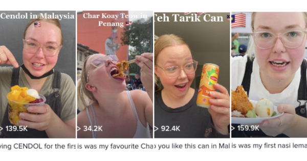 Some of Josie's TikTok videos in Malaysia.