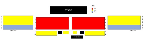 Layout for the Kota Kinabalu show at Le Meridien Hotel.