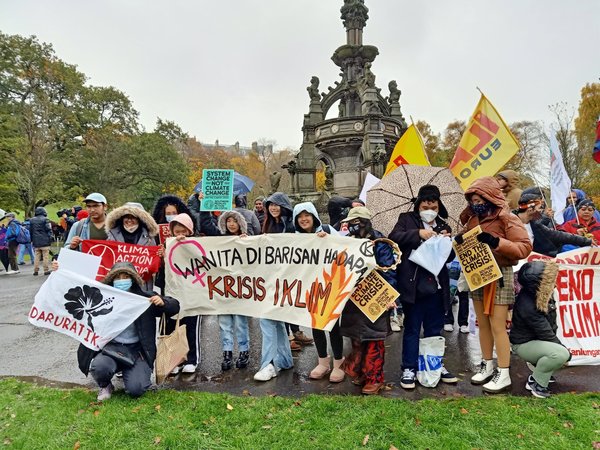 Climate March Glasgow COP26, November 2021.