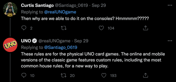 Tighten Up! (UNO House Rules Part 2)