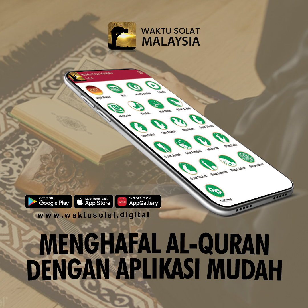 Hafal Al-Quran Aplikasi Waktu Solat Malaysia