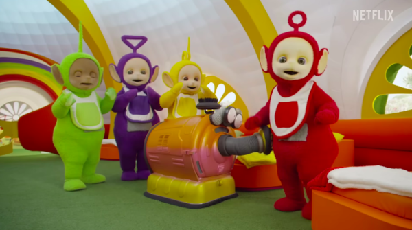 The Noo-Noo with the Teletubbies.