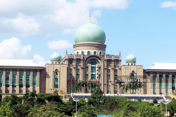 Perdana Putra, the office complex of the Prime Minister, located in Putrajaya.