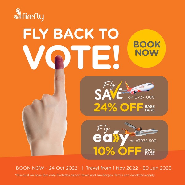 Firefly discount ticket deals available until 24 October.